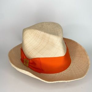 Tory Burch Straw Fedora